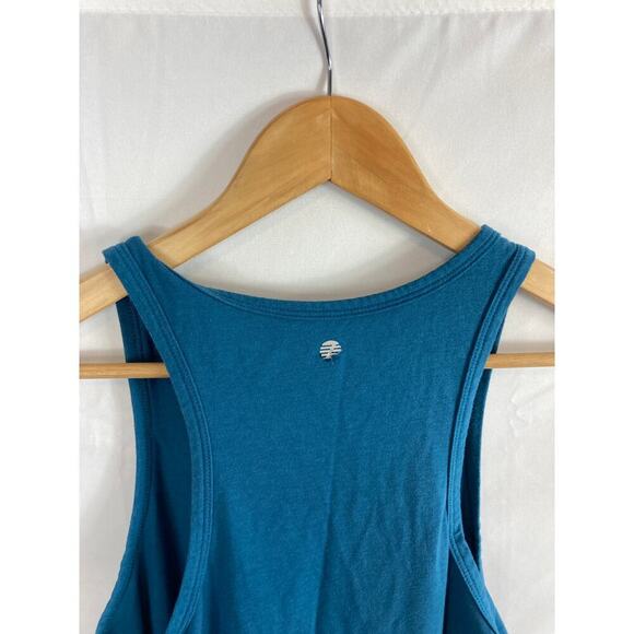 Z by Zella Tie Bottom Athletic Tank Blue Size Small - Picture 3 of 4
